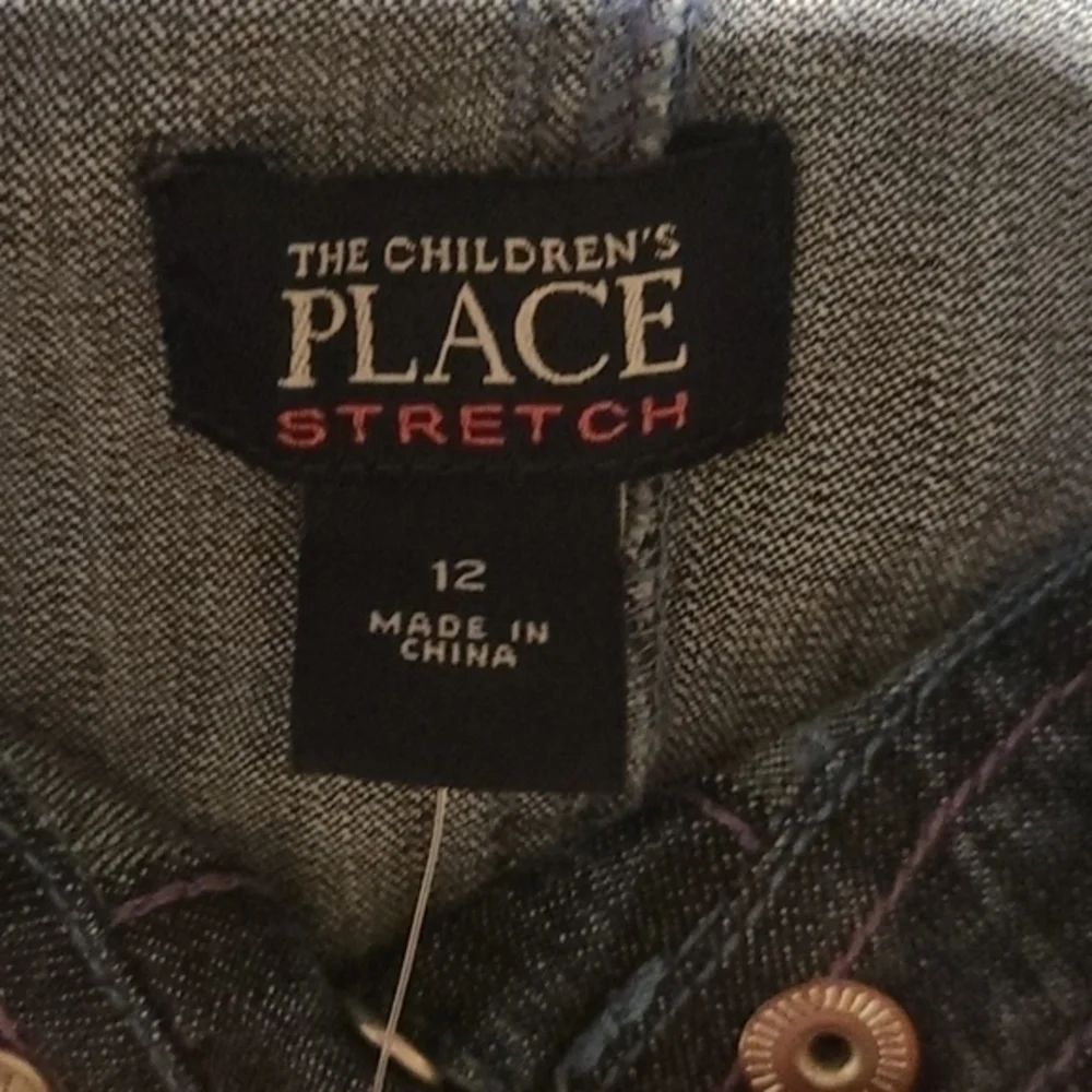 [Children's Place] Jean Button Down Dress - Sz 12